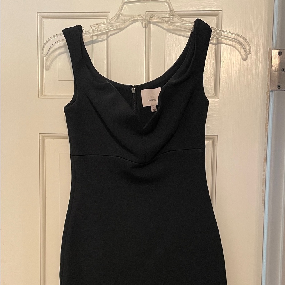 Cinq a Sept Black Bodycon Dress